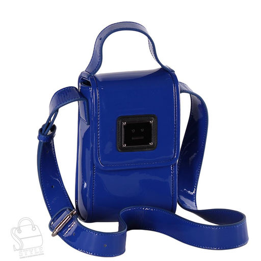 Сумка женская кожаная 8001VG blue Vitelli Grassi/30  в Новосибирске
