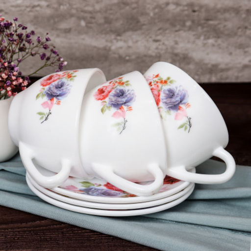 Чайный набор 12 предметов 220 мл картон / GB220/GD55-6A (7027) /уп 8/ Синяя роза - Галеонтрейд фото 12