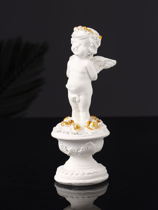 Набор: фигурка Ангел и сердце, подставка для мелочей, 12?20?10 см