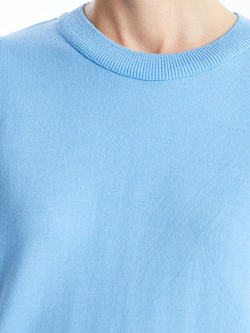 Bisiklet Yaka Kad?n Triko Tunik