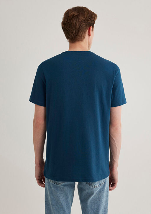 Mavi Logo Bask?l? Mavi Tisort  фото 4