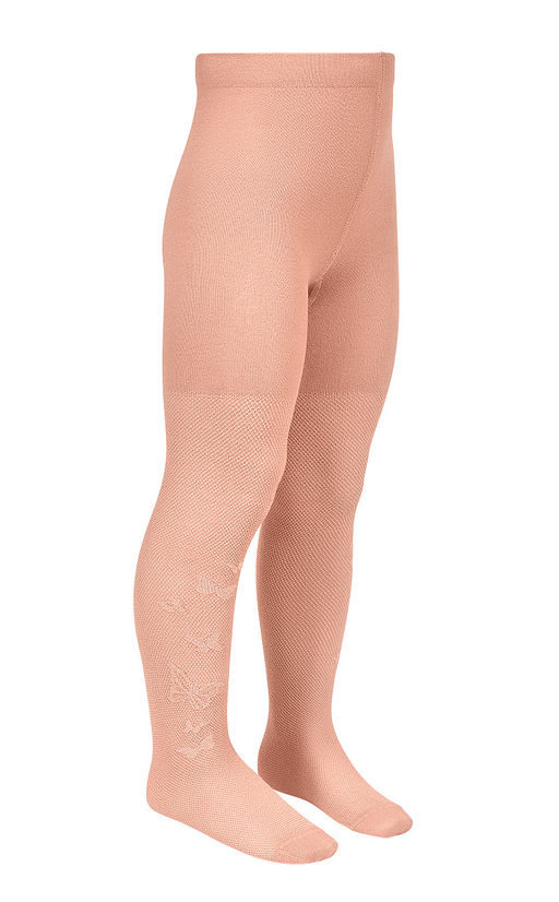 (Omsa) Collant 12A01-3 с ажурным рисунком (бабочки) без пятки