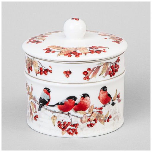 БАНКА LEFARD ЛЕСНАЯ СКАЗКА СНЕГИРИ 11,5*12 СМ 500 МЛ