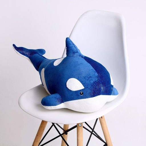 Мягкая игрушка Косатка, 80 см, цвет синий - Simaland фото 6