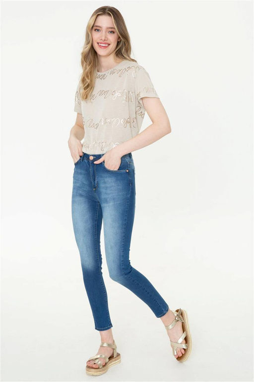 U. S. Polo Assn Женские синие джинсовые брюки - U.s. polo assn фото 8