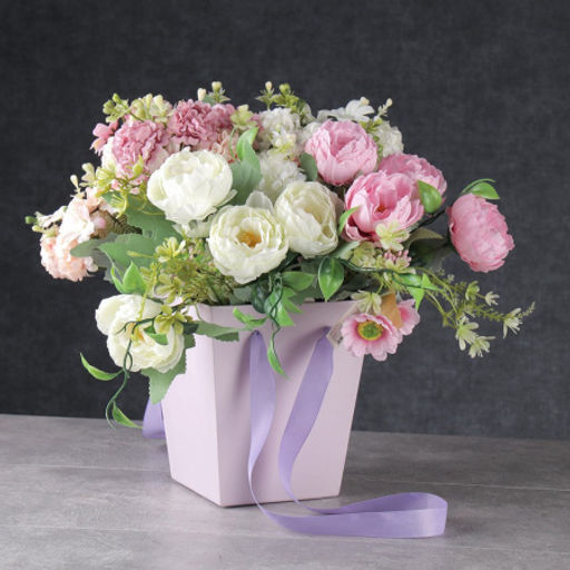 Коробка для цветов 10х13х15,5см / LH527-42 /уп 200/ - Галеонтрейд фото 10