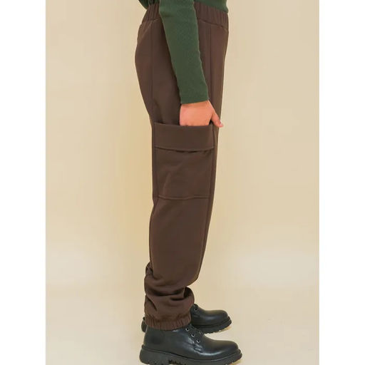 PELICAN, брюки для мальчиков, Шоколадный  фото 2