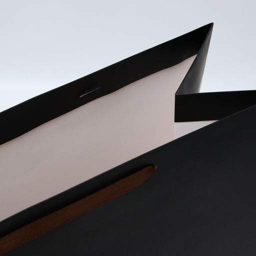 Пакет подарочный ламинированный вертикальный «чёрный», XXL 46×61×20 см