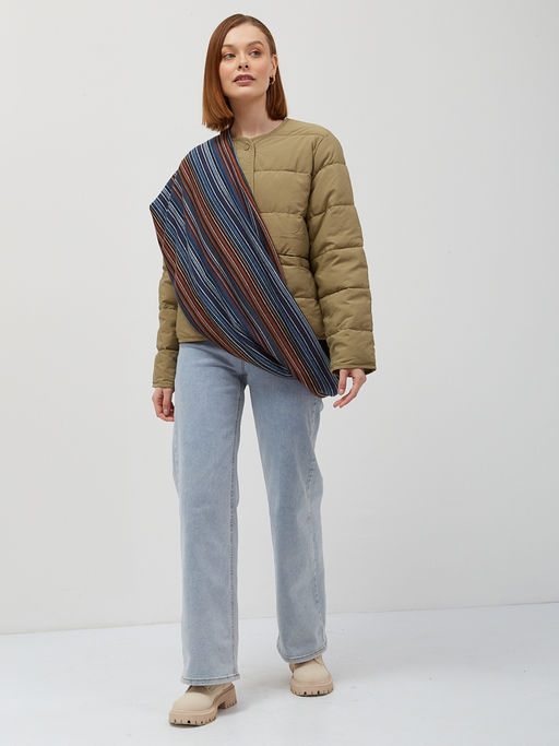 в составе ШЕРСТЬ Нарядный шарф-снуд - Tantino фото 2