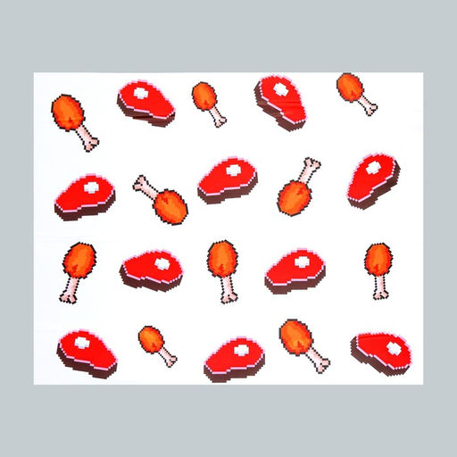 Защитная самоклеящаяся пленка на месте кормления/туалета питомца Стейк 50х40 см - Simaland фото 4