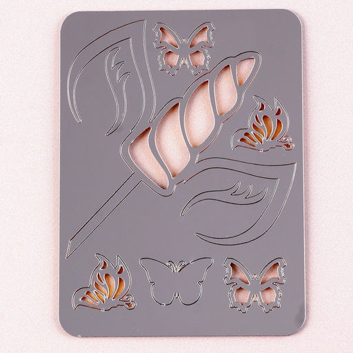 Украшение для торта Единорог, с бабочками, цвет золото - Страна карнавалия фото 6