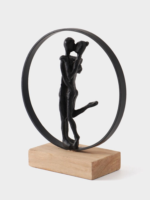 Сувенир Парочка, 24?9?26.5 см, полимерная смола, манговое дерево