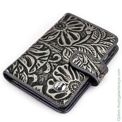 Маленький женский кожаный кошелек Sergio Valentini СВ 8064-001