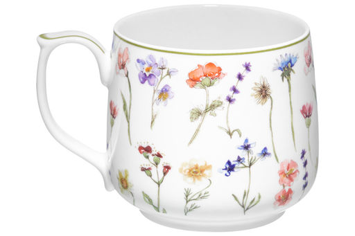 Кружка 500 мл 13,5*10*9 см Флорентина NEW BONE CHINA, фарфор - Elan gallery фото 4