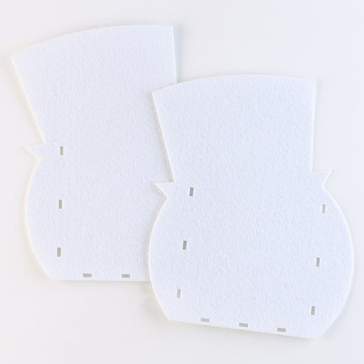 Корзинка из фетра своими руками на новый год «Снеговичок», набор для творчества