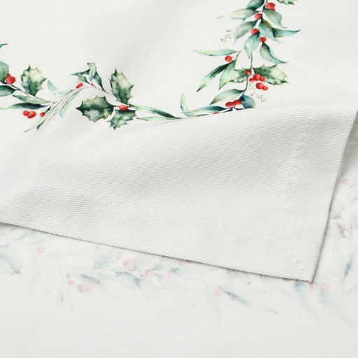 Дорожка на стол Этель Christmas collection 30?70 см, 100% хлопок, саржа 190 г/м?, белая