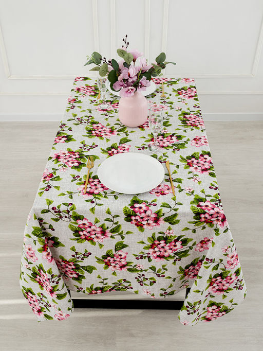 Вишневый сад - скатерть под лён 220х150 см - Гобеленглавснаб фото 2