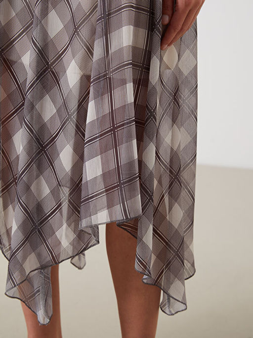 Beli Fermuarl? Ekose A Kesim Etek