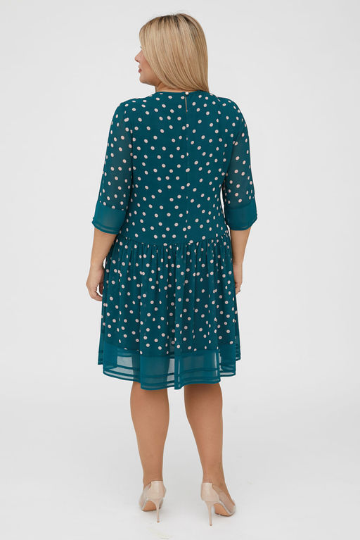 Платье Luxury Moda 1155 зеленое