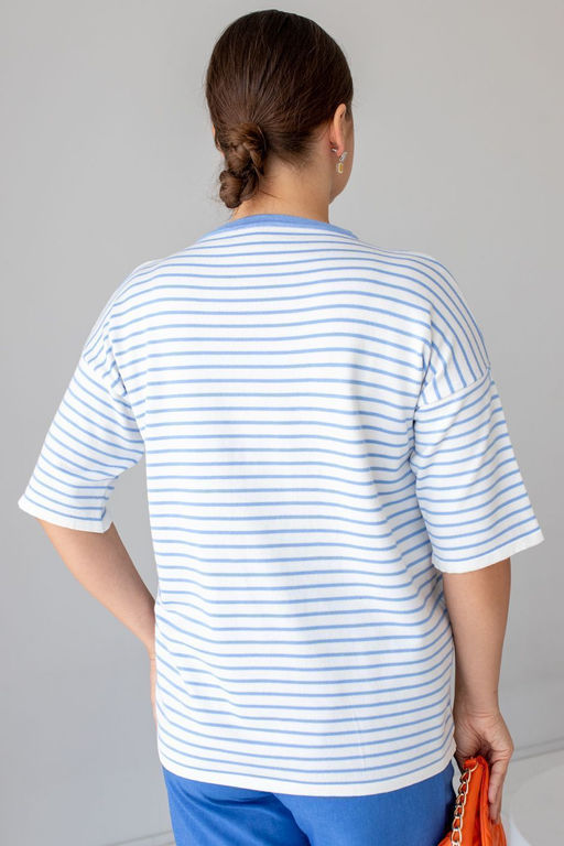 Джемпер Д-632 небесный - Took a look фото 5