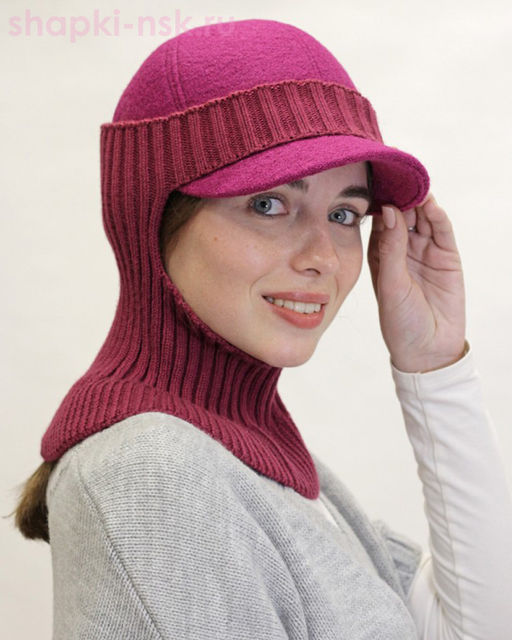 639-K-Д Комплект женский (бейсболка+снуд) (56-58)