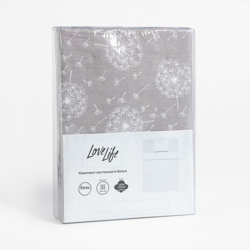 Постельное бельё 1.5-спальное LoveLife «Одуванчики (вид2)», бязь