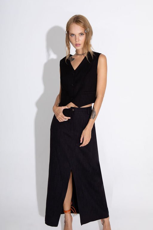 Юбка Pirs 4551 черный фото 4