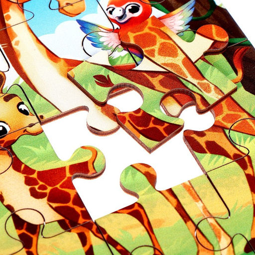 Пазлы Прогулка в зоопарке - Лесная мастерская фото 4