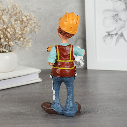 Фигурка Строитель 18 см / SS22-10 /уп 96/ - Галеонтрейд фото 3