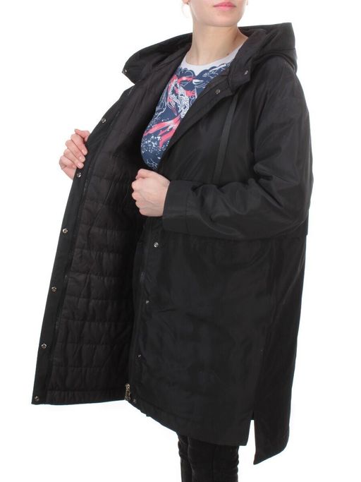 2190 BLACK Куртка демисезонная женская Parten (50 гр. синтепон) - Fashion фото 9