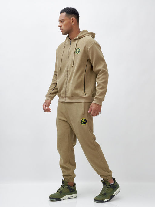 ФЛИС с НАЧЕСОМ, Спортивный костюм мужской демисезонный