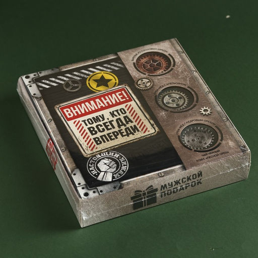 Подарочный набор Тому, кто всегда впереди: чай чёрный 50 г., кофе со вкусом: лесной орех 50 г., варенье из сосновых шишек 30 г., крем-мёд 2 шт х 30 г - Фабрика счастья фото 7