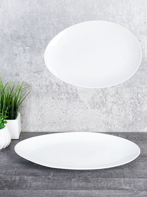 Блюдо овальное 28,5х20х2 см / SWR-45 /уп 30/ - Галеонтрейд фото 3