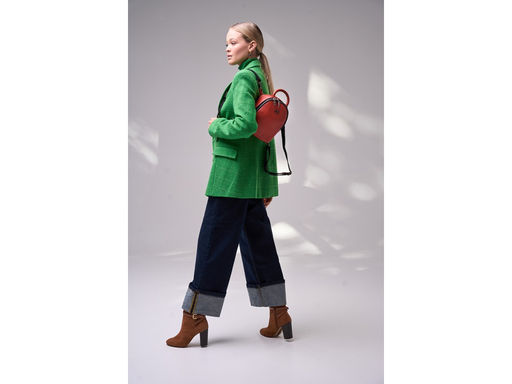 Сумка-рюкзак женский Lanotti 6610/Оранжевый