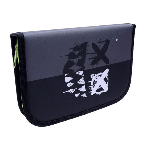 Пенал школьный, 3 секции, 14×21×4 см «Маска»