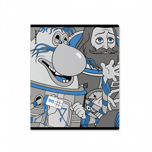 Цена за 5 шт. Тетрадь общая ученическая ErichKrause Тайна третьей планеты, 96 листов, клетка, глянцевая ламинация_MIX-PACK  фото 4