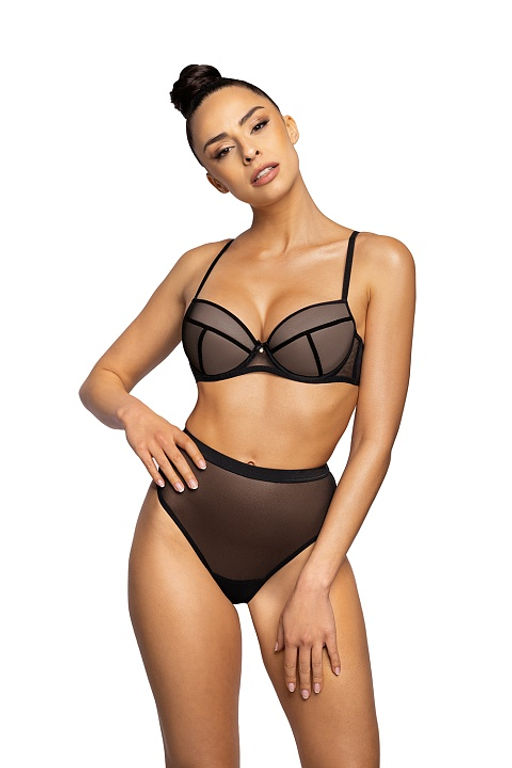 Трусы-стринг S-0193-4-1 Aggie Czarny