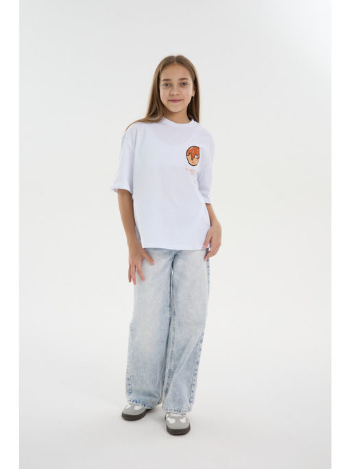 Футболка Пончик белый Девочка - София фото 6