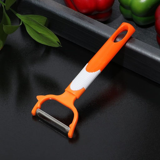 Цена за 2 шт. Овощечистка Доляна Ритм, 15 см, цвет МИКС фото 7