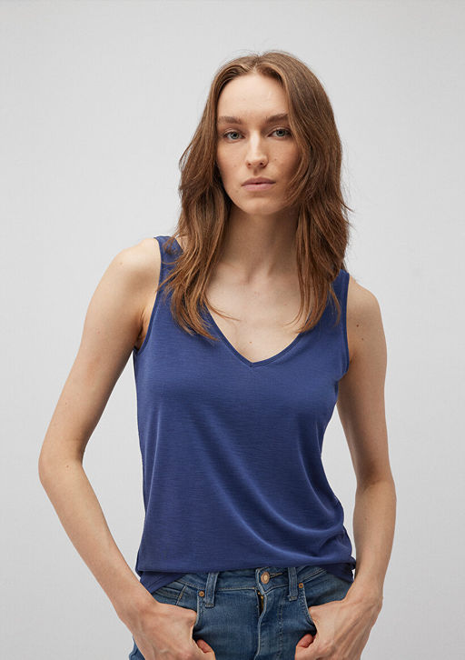 Lux Touch TENCEL TM Lacivert Atlet - Mavi фото 2