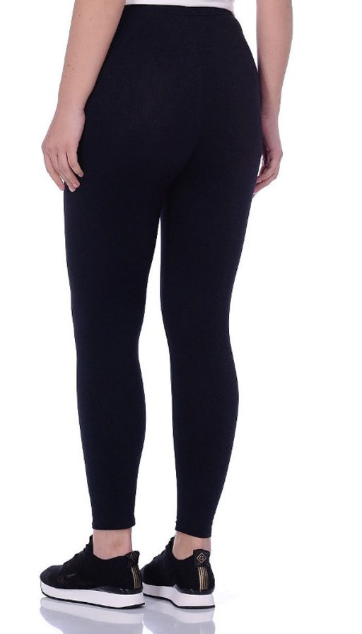 Лосины однотонные из хлопка больших размеров * (Артикул: 7110 ) - Chersa фото 3