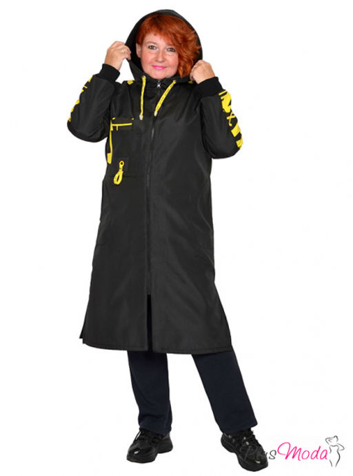 Плащ-пальто Модель №2069 размеры 44-84 - Plusmoda фото 4