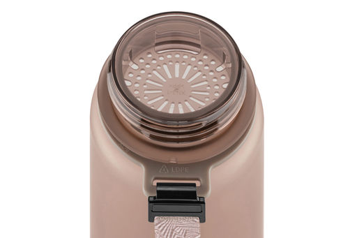 Бутылка для воды 350 мл 6,8*6,8*17 см "Style Matte" капучино