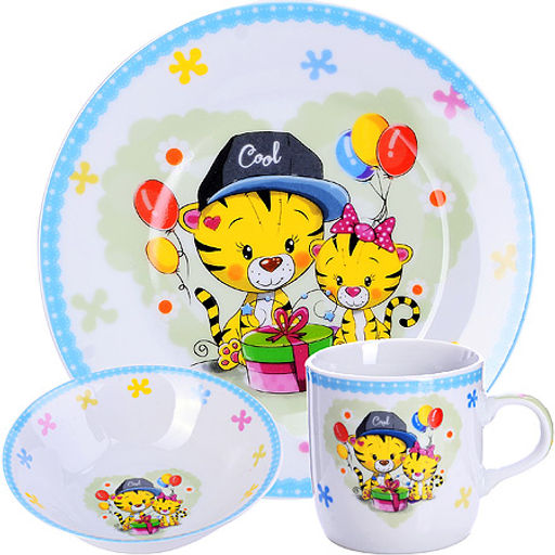 31433 Детский набор 3пр ТигрятаLR (х12)