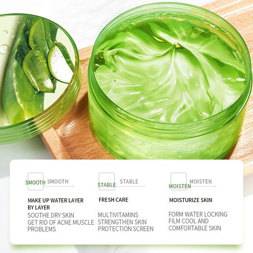 ZHIDUO Универсальный несмываемый гель Aloe Vera Gel 300 мл - Sadoer фото 5
