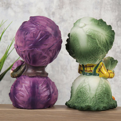 Цена за 2 шт. Фигурка Капуста висячие ножки 2 штуки набор / 8236 /уп 48/ - Галеонтрейд фото 3