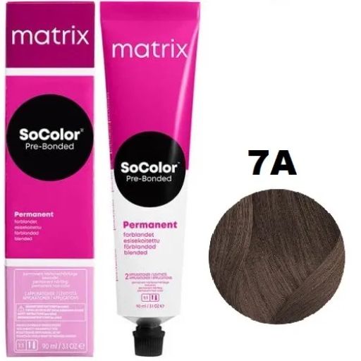 Краска SOCOLOR Beauty 7А блондин пепельный