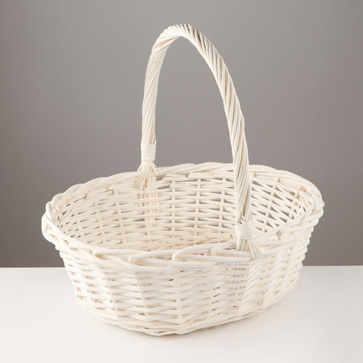 Набор корзин плетёных, 3 шт., 46×36×16/42 см, 41×31×14/35 см, 34×27×12/31 см, ива