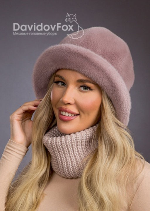 шапка Шляпка экомех панама капучино - Davidovfox фото 2