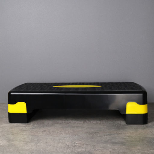 Степ платформа для фитнеса Woohooo StepFit S1 / 68см / желтый / уп 5 - ГалеонТрейд фото 3